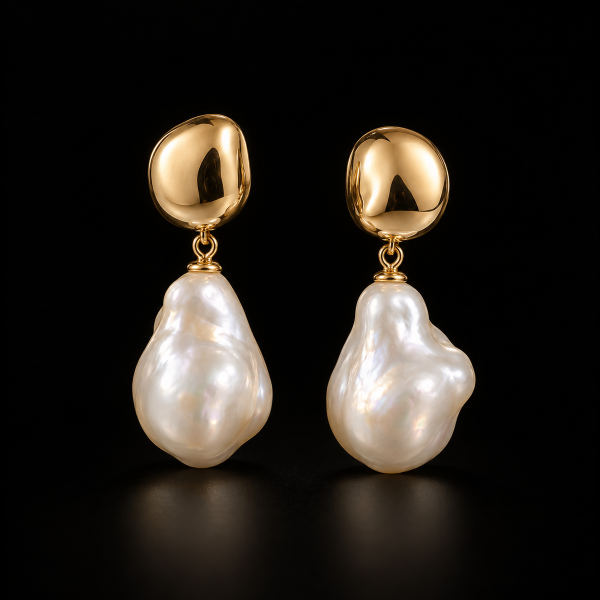 Baroque Pearl Drop Earrings