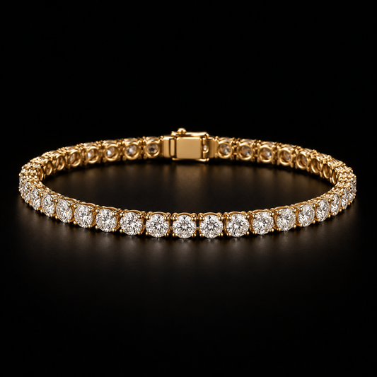 Luminous Diamond Tennis Bracelet